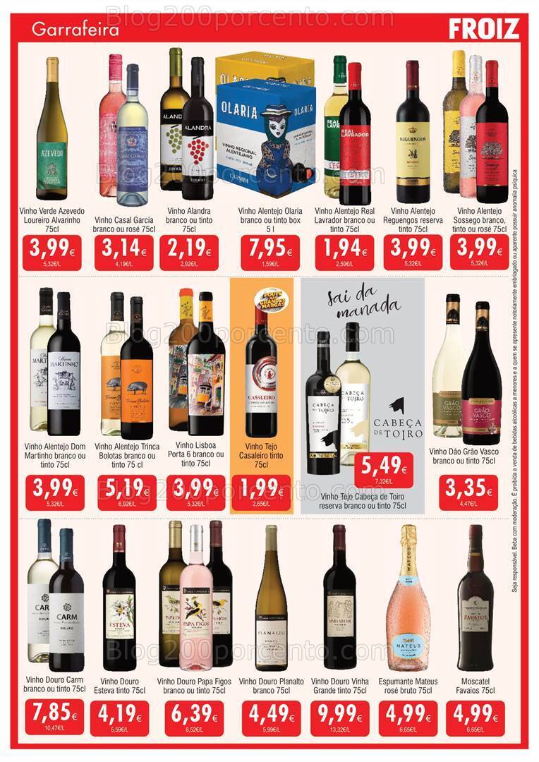 Antevisão Folheto FROIZ Promoções de 22 setembro a 10 outubro