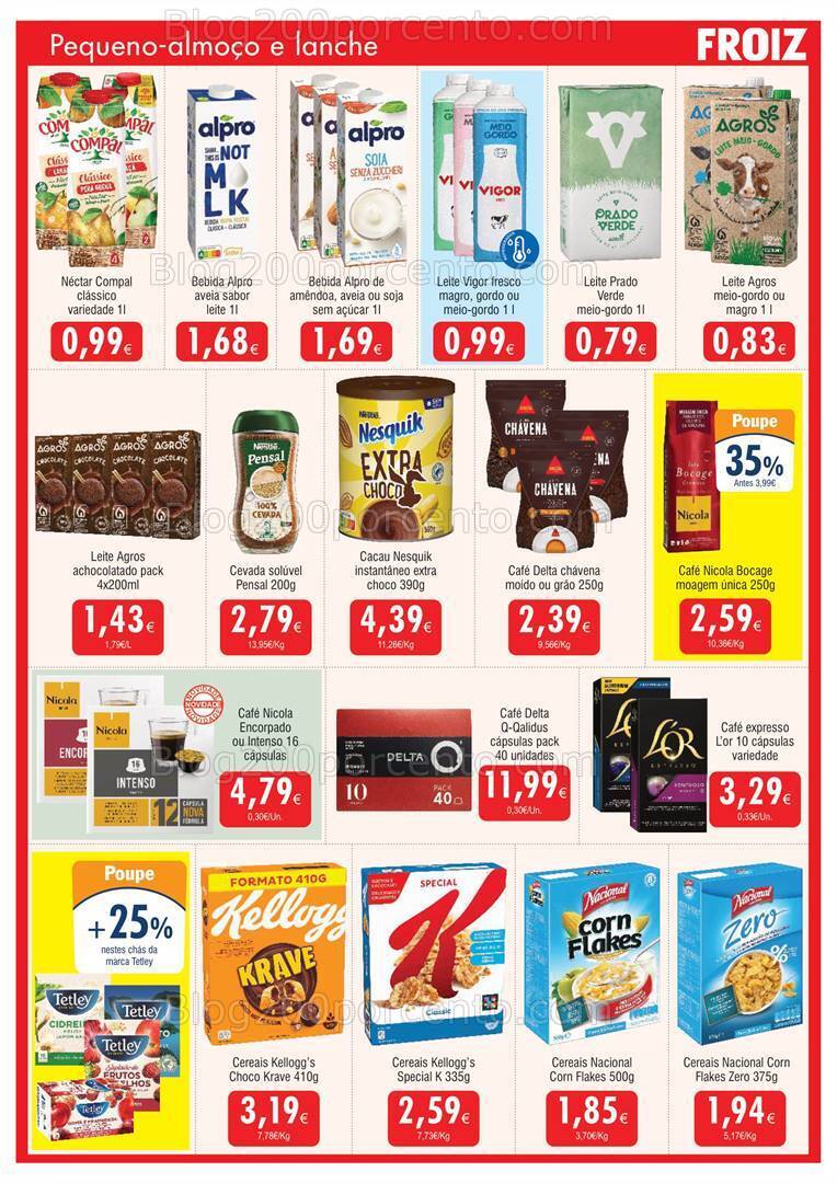 Antevisão Folheto FROIZ Promoções de 22 setembro a 10 outubro