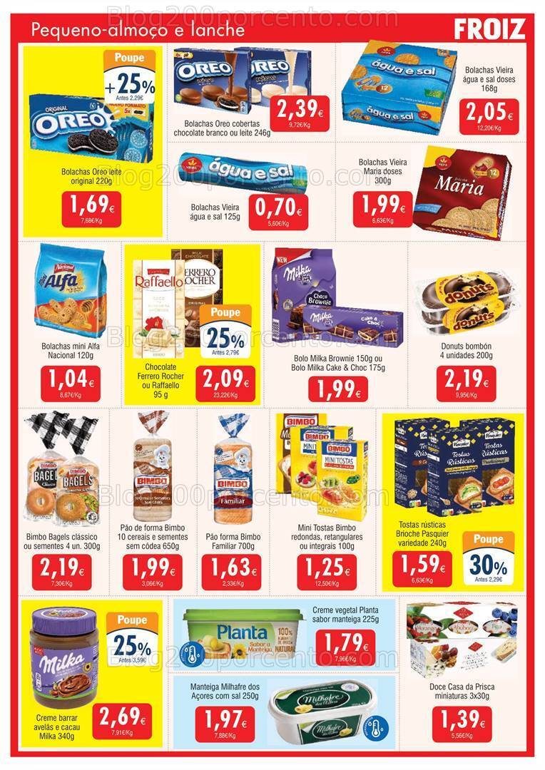 Antevisão Folheto FROIZ Promoções de 22 setembro a 10 outubro