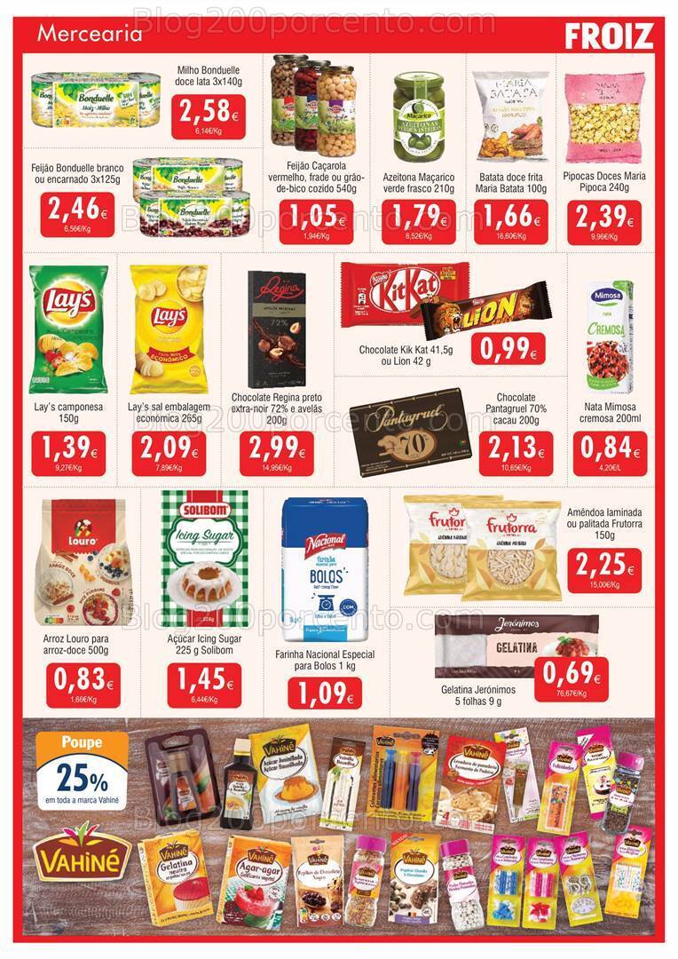 Antevisão Folheto FROIZ Promoções de 22 setembro a 10 outubro