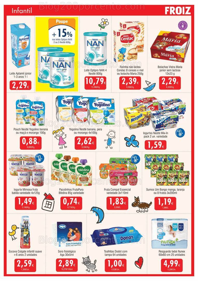 Antevisão Folheto FROIZ Promoções de 22 setembro a 10 outubro