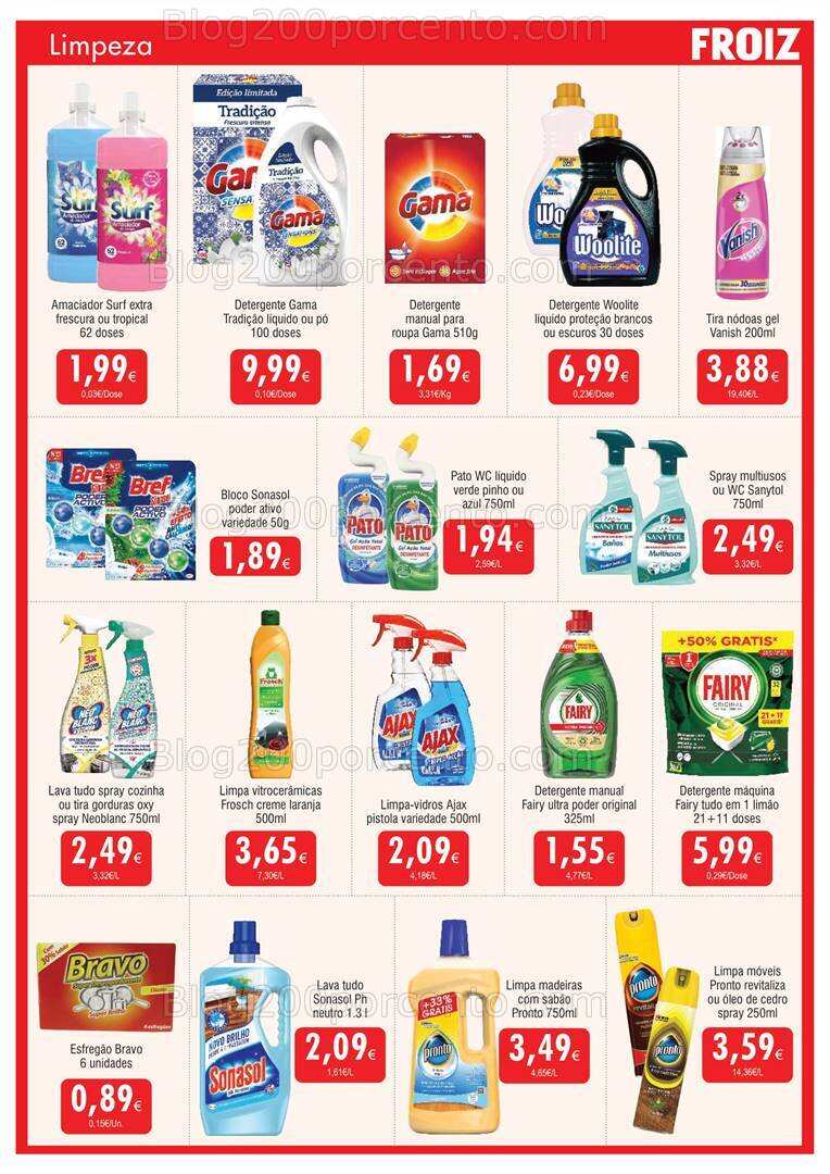 Antevisão Folheto FROIZ Promoções de 22 setembro a 10 outubro