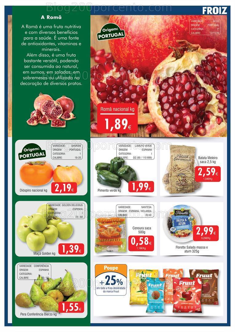 Antevisão Folheto FROIZ Promoções de 11 a 26 outubro