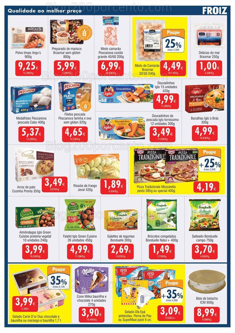 Antevisão Folheto FROIZ Promoções de 11 a 26 outubro