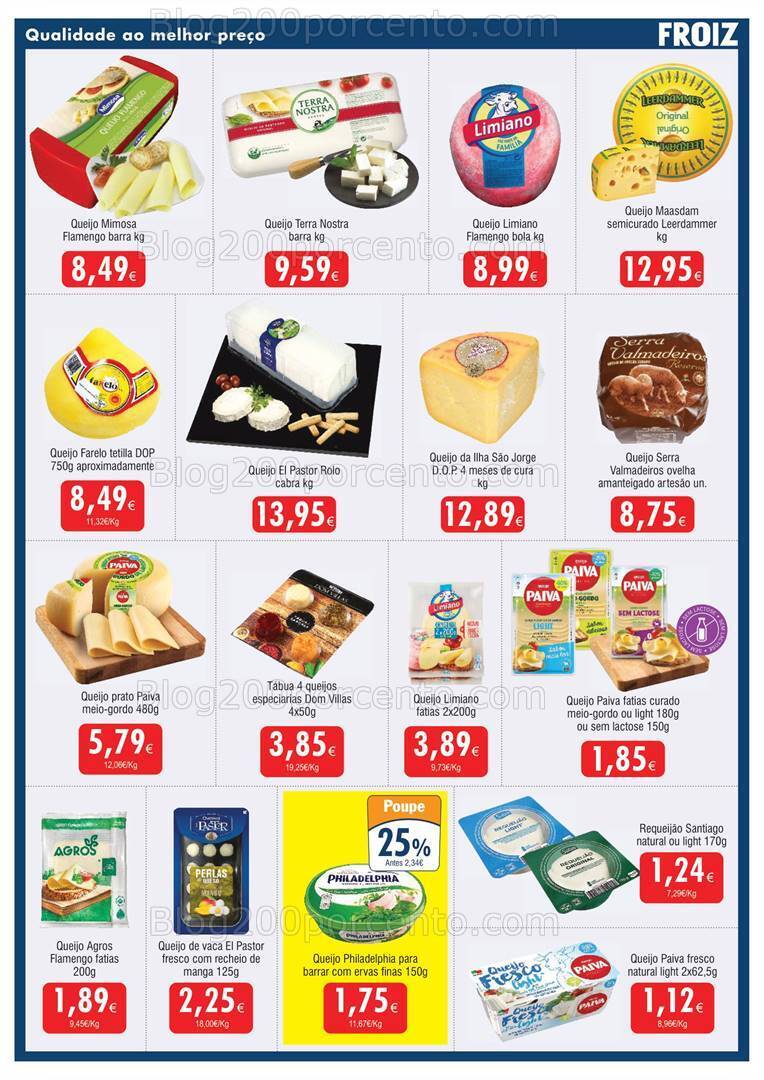 Antevisão Folheto FROIZ Promoções de 11 a 26 outubro