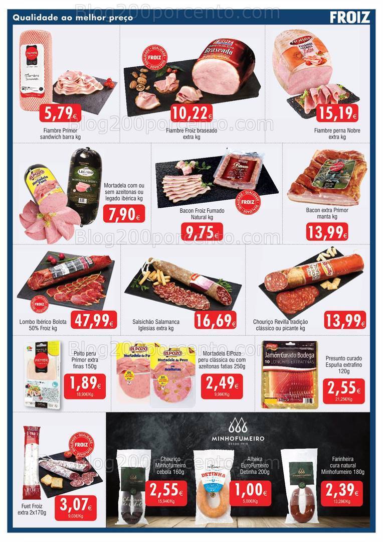 Antevisão Folheto FROIZ Promoções de 11 a 26 outubro