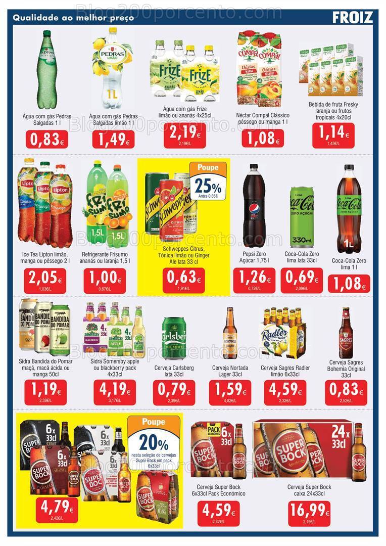 Antevisão Folheto FROIZ Promoções de 11 a 26 outubro