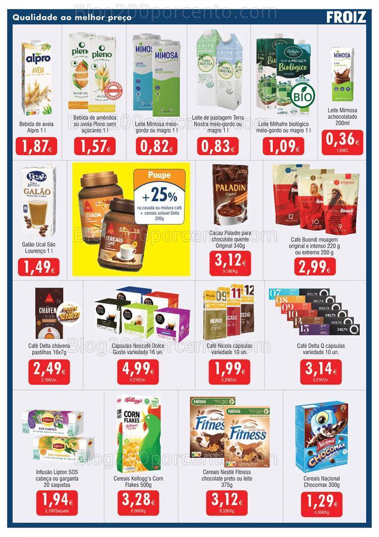 Antevisão Folheto FROIZ Promoções de 11 a 26 outubro