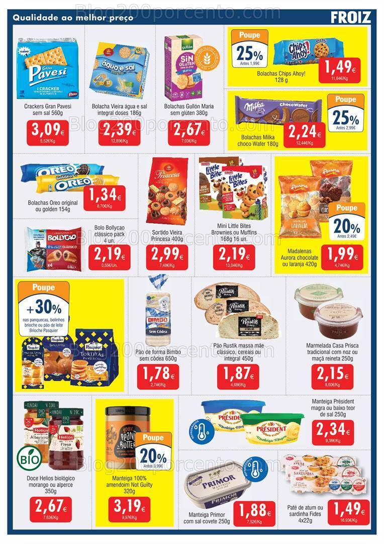 Antevisão Folheto FROIZ Promoções de 11 a 26 outubro