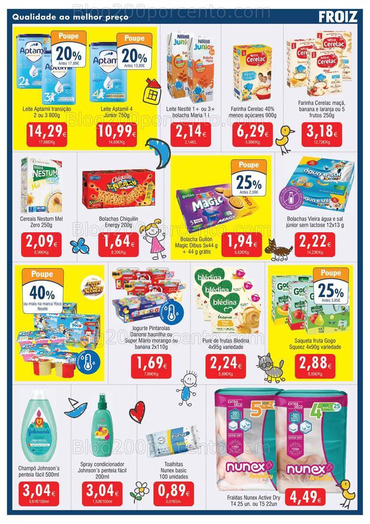 Antevisão Folheto FROIZ Promoções de 11 a 26 outubro