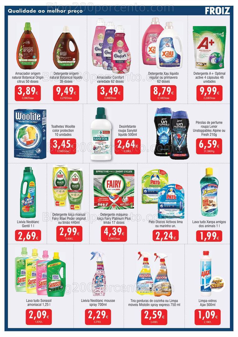 Antevisão Folheto FROIZ Promoções de 11 a 26 outubro