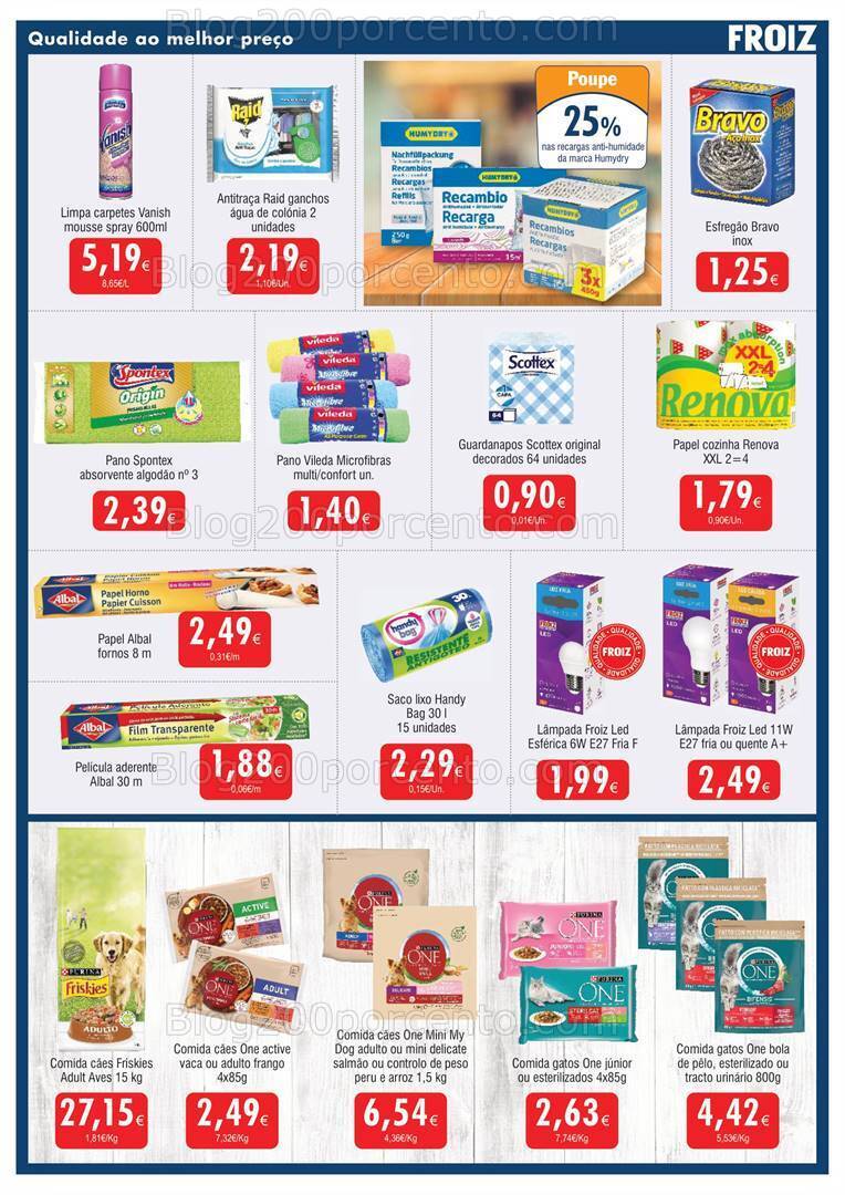 Antevisão Folheto FROIZ Promoções de 11 a 26 outubro