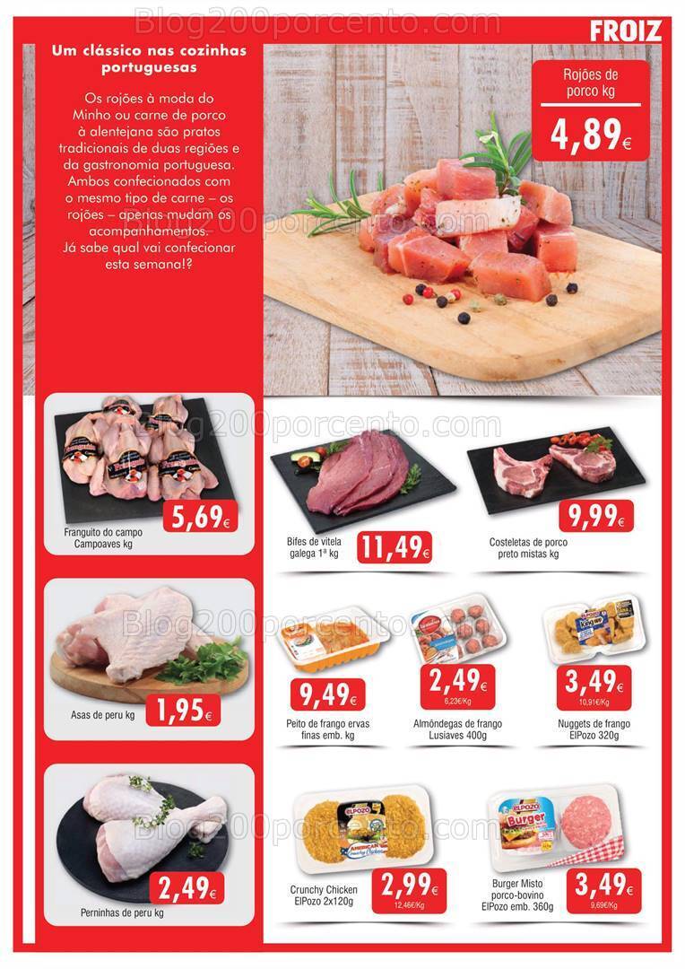 Antevisão Folheto FROIZ Promoções de 27 outubro a 14 novembro