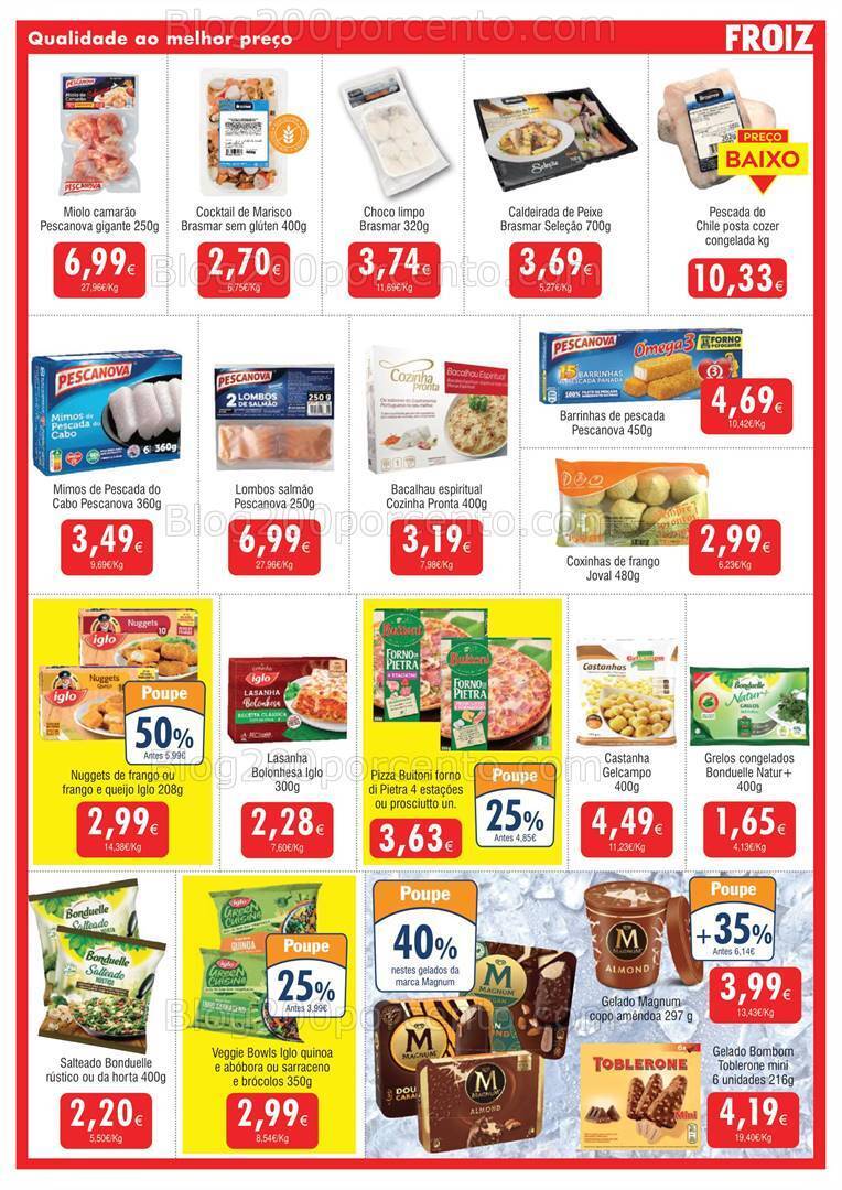 Antevisão Folheto FROIZ Promoções de 27 outubro a 14 novembro