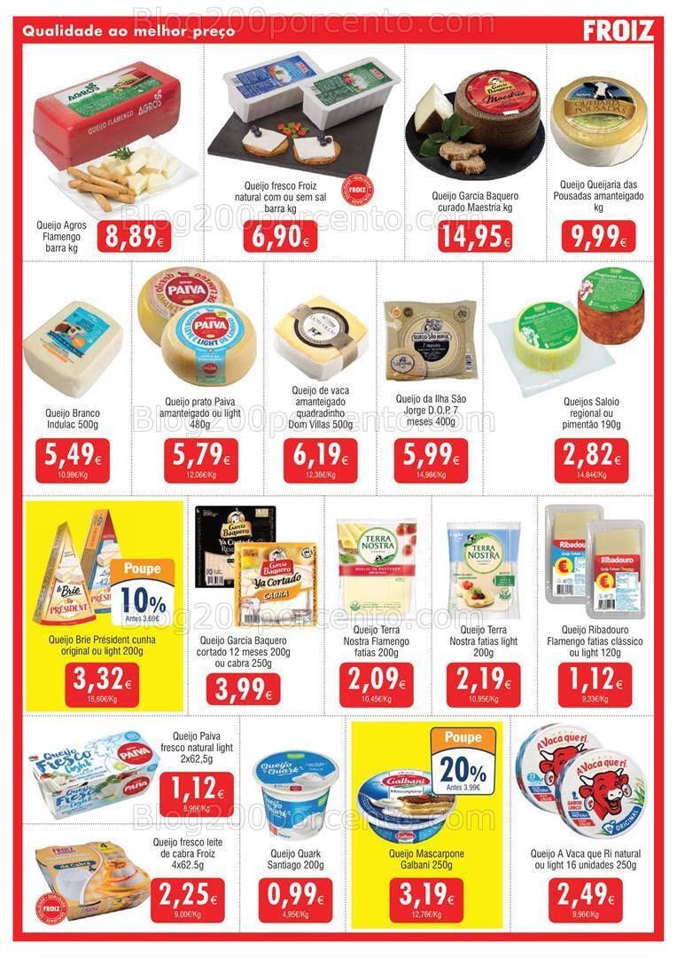 Antevisão Folheto FROIZ Promoções de 27 outubro a 14 novembro