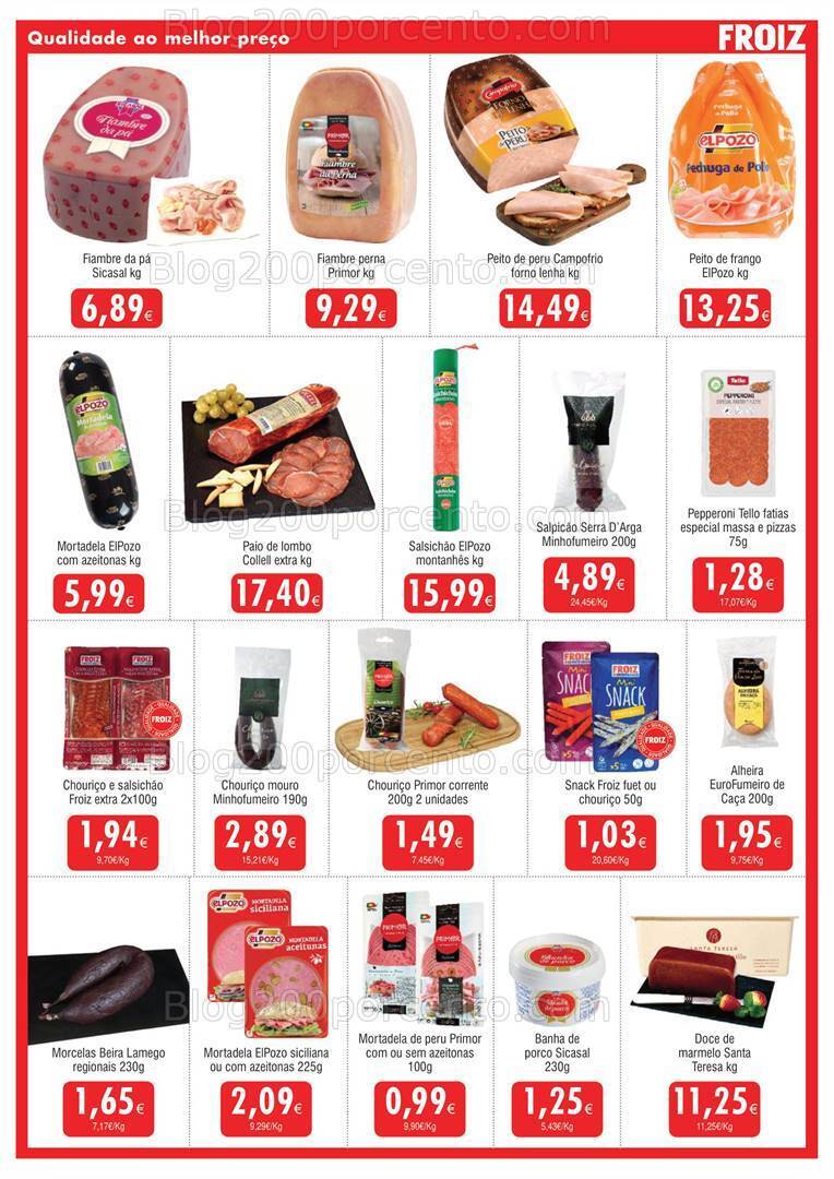 Antevisão Folheto FROIZ Promoções de 27 outubro a 14 novembro