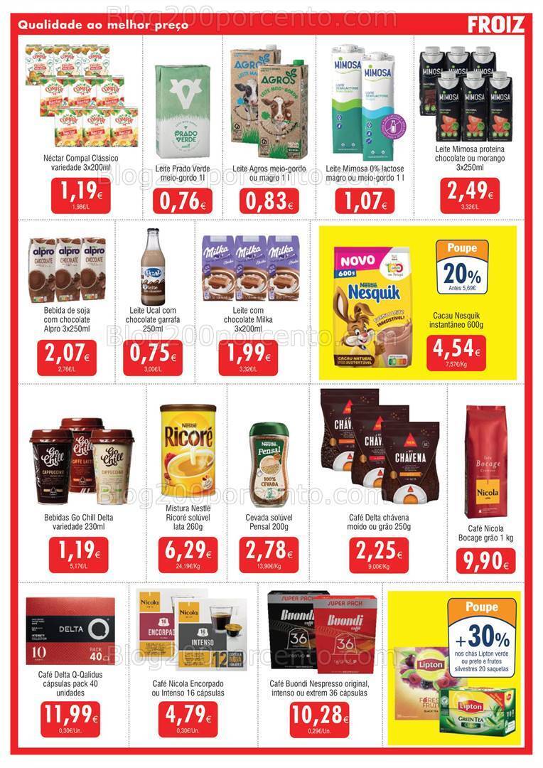 Antevisão Folheto FROIZ Promoções de 27 outubro a 14 novembro
