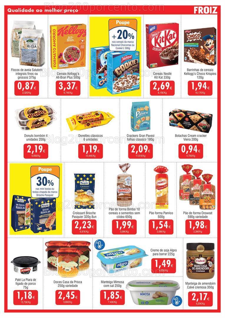 Antevisão Folheto FROIZ Promoções de 27 outubro a 14 novembro