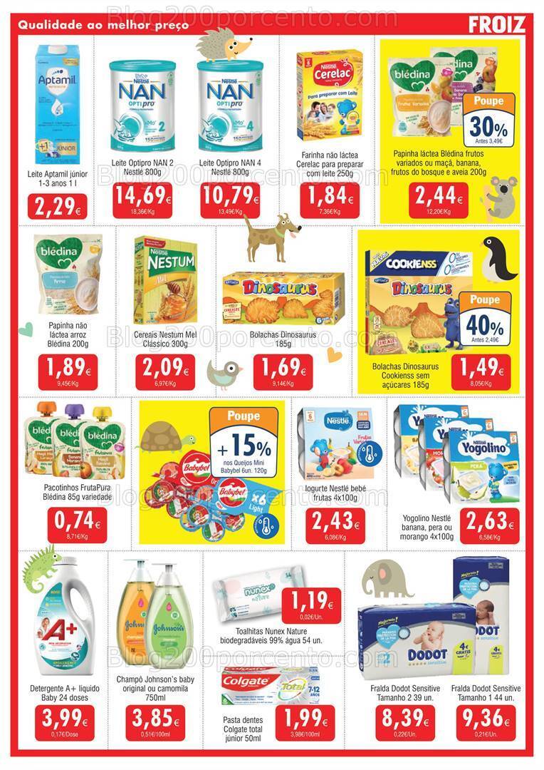 Antevisão Folheto FROIZ Promoções de 27 outubro a 14 novembro