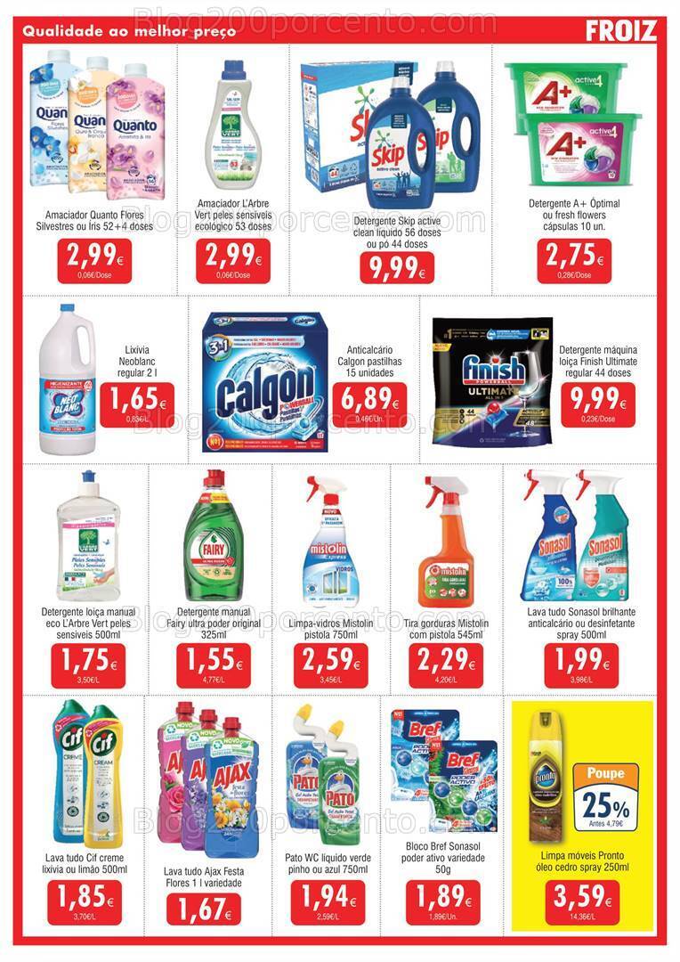 Antevisão Folheto FROIZ Promoções de 27 outubro a 14 novembro