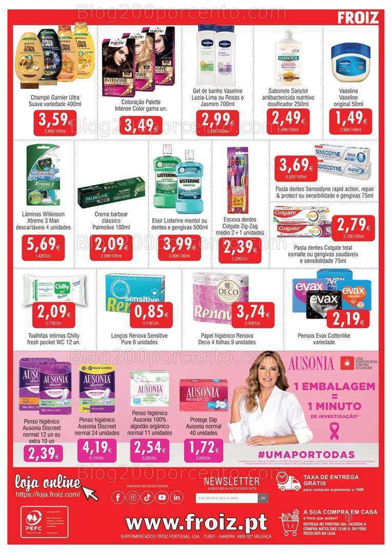 Antevisão Folheto FROIZ Promoções de 27 outubro a 14 novembro