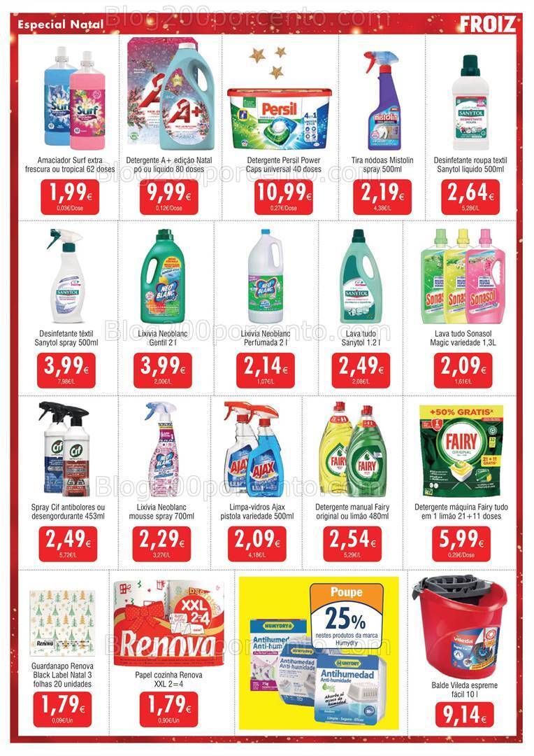 Antevisão Folheto FROIZ Natal Promoções de 30 novembro a 19 dezembro