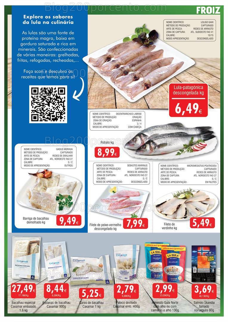 Antevisão Folheto FROIZ Promoções de 8 a 24 janeiro