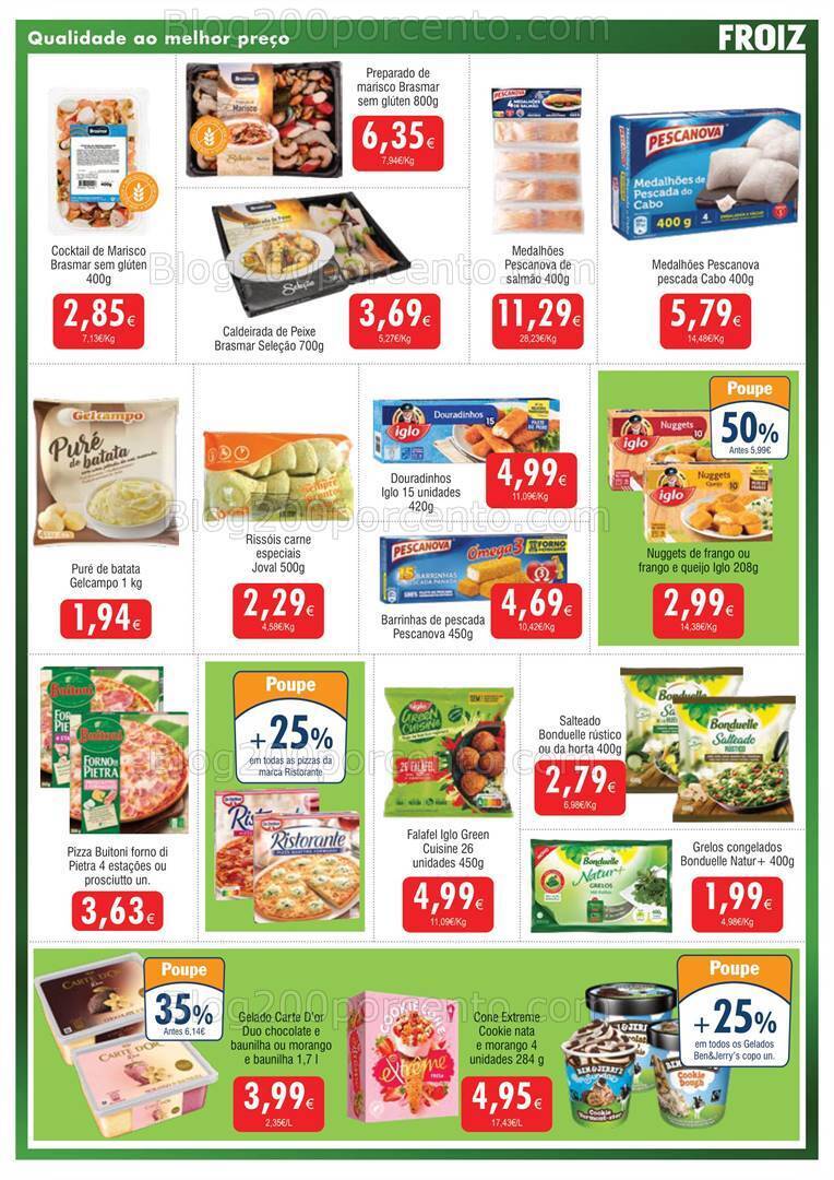 Antevisão Folheto FROIZ Promoções de 8 a 24 janeiro