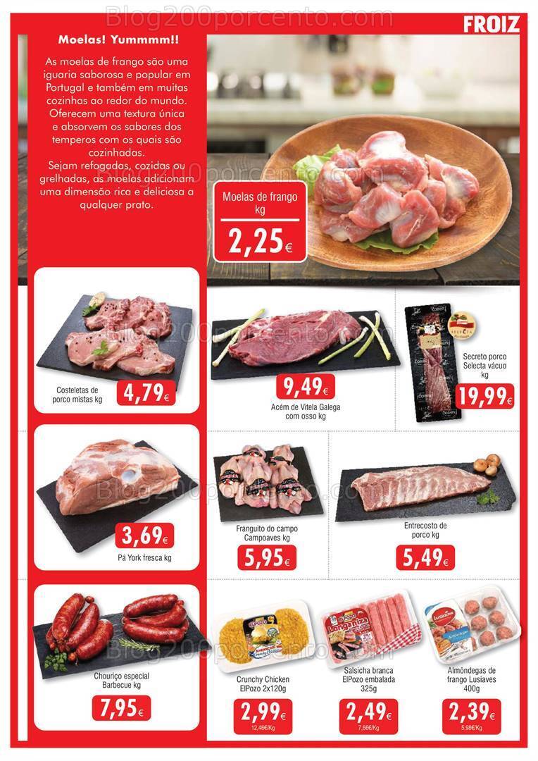 Antevisão Folheto FROIZ Promoções de 25 janeiro a 8 fevereiro