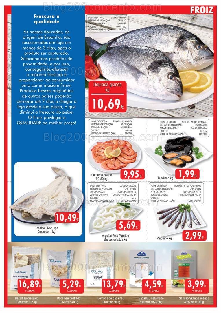 Antevisão Folheto FROIZ Promoções de 25 janeiro a 8 fevereiro