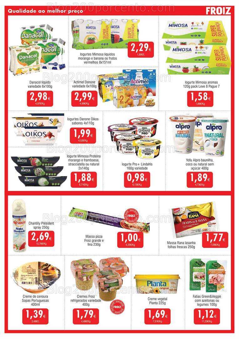 Antevisão Folheto FROIZ Promoções de 25 janeiro a 8 fevereiro