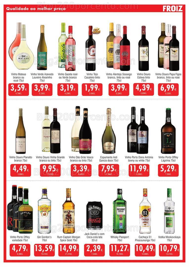 Antevisão Folheto FROIZ Promoções de 25 janeiro a 8 fevereiro