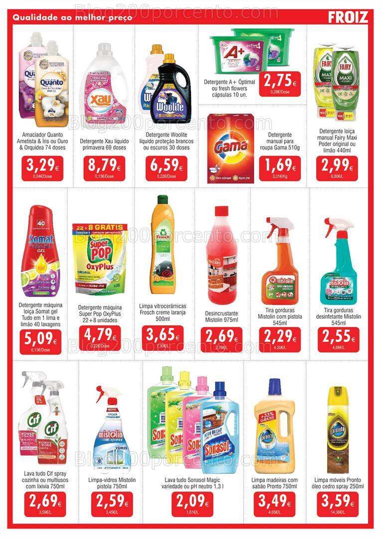 Antevisão Folheto FROIZ Promoções de 25 janeiro a 8 fevereiro