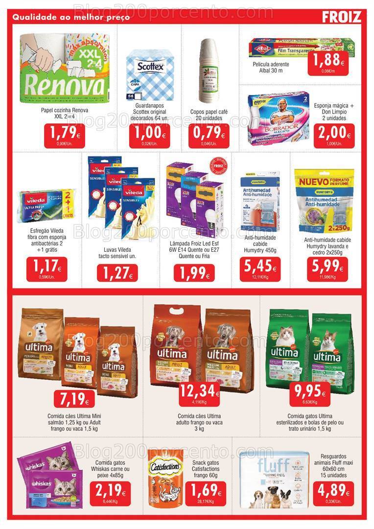 Antevisão Folheto FROIZ Promoções de 25 janeiro a 8 fevereiro