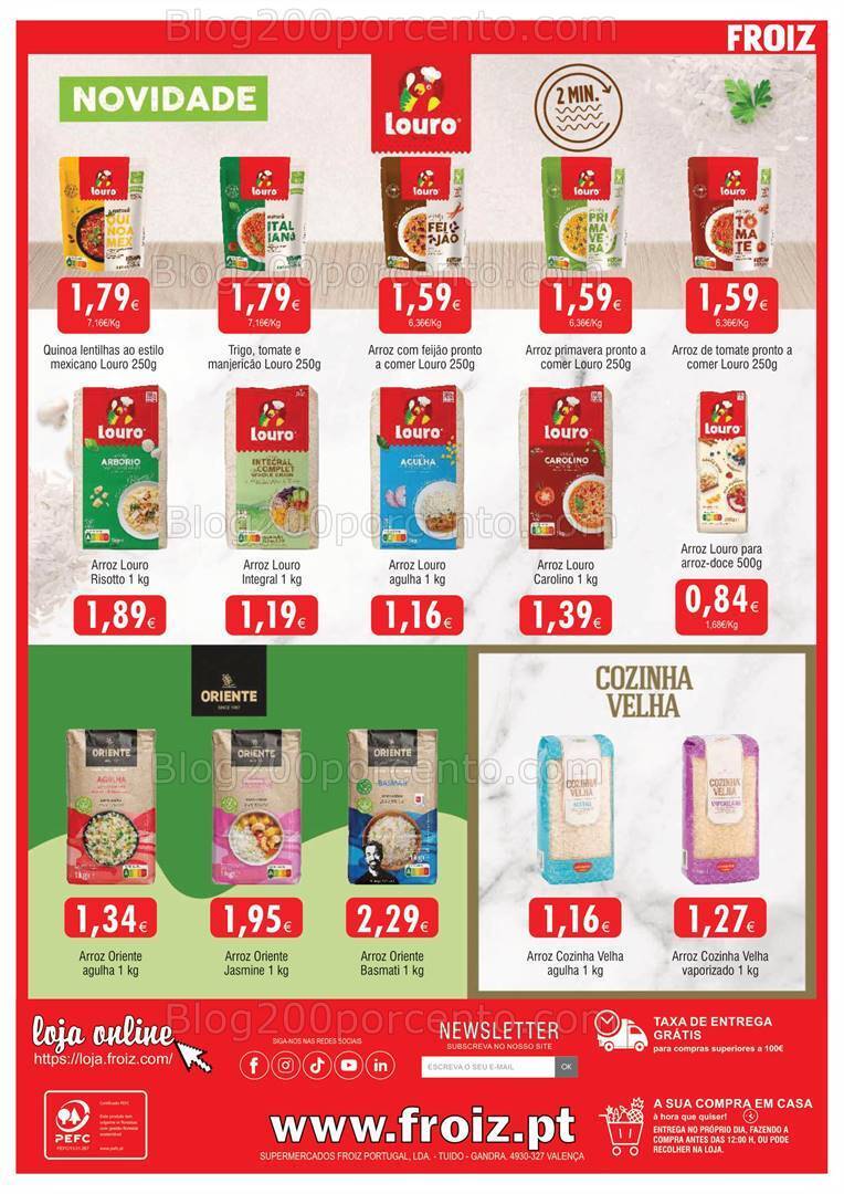 Antevisão Folheto FROIZ Promoções de 25 janeiro a 8 fevereiro