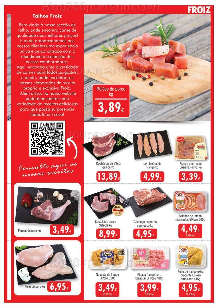 Antevisão Folheto FROIZ Promoções de 9 a 27 fevereiro