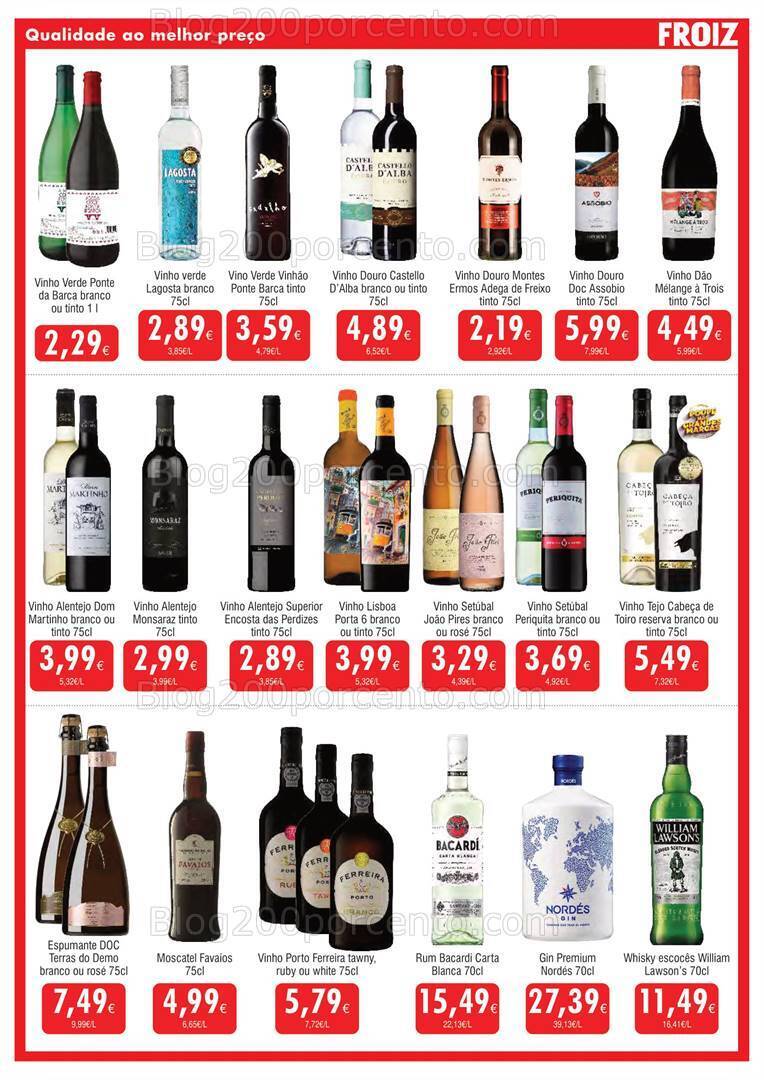 Antevisão Folheto FROIZ Promoções de 9 a 27 fevereiro