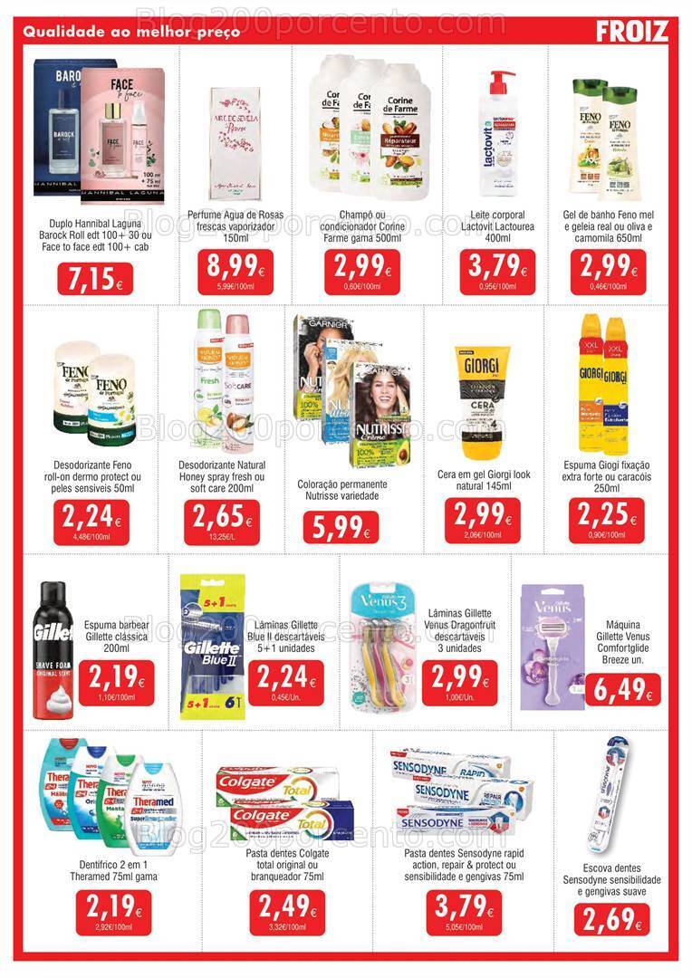 Antevisão Folheto FROIZ Promoções de 9 a 27 fevereiro