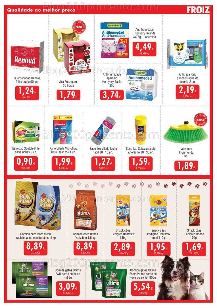 Antevisão Folheto FROIZ Promoções de 9 a 27 fevereiro