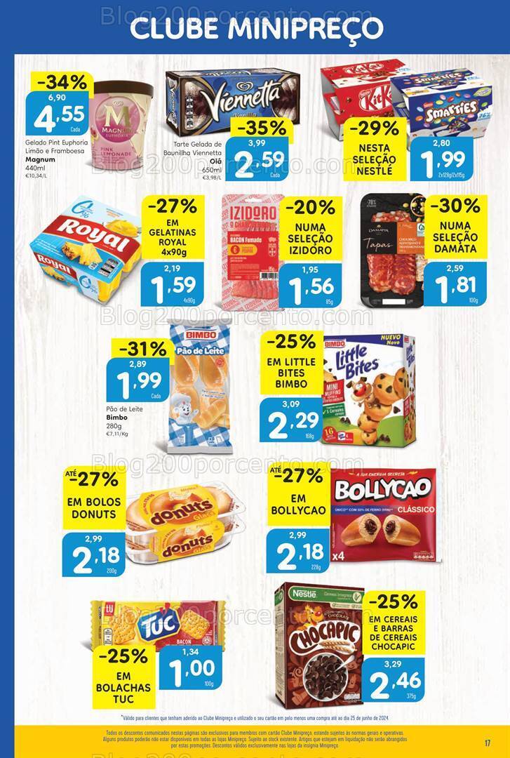 Antevisão Folheto MINIPREÇO Promoções de 27 junho a 3 julho