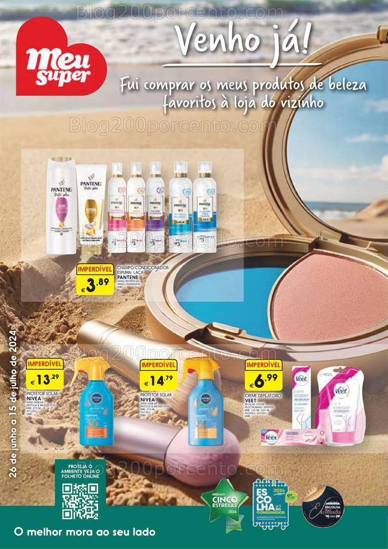Antevisão Folheto MEU SUPER Beleza Promoções de 26 junho a 15 julho