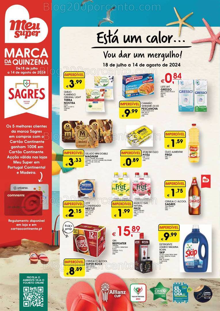 Antevisão Folheto MEU SUPER Promoções de 18 julho a 14 agosto