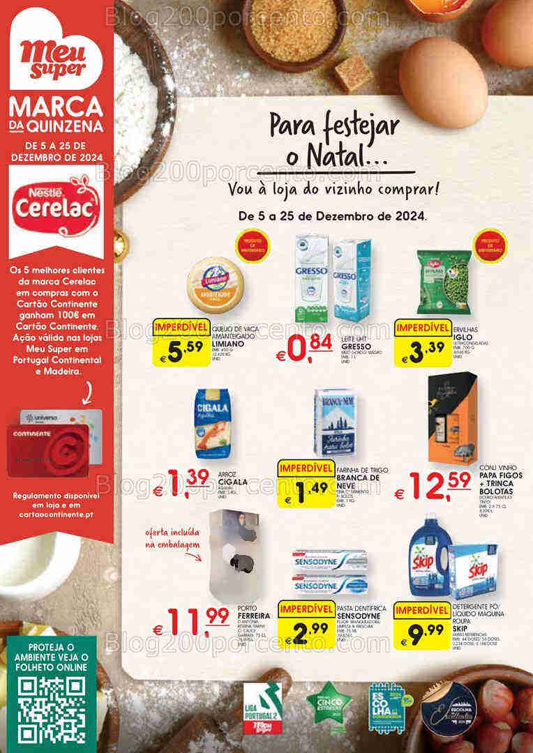 Antevisão Folheto MEU SUPER Natal Promoções de 5 a 24 dezembro