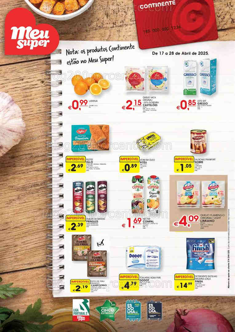 Antevisão Folheto MEU SUPER Promoções de 17 a 28 abril