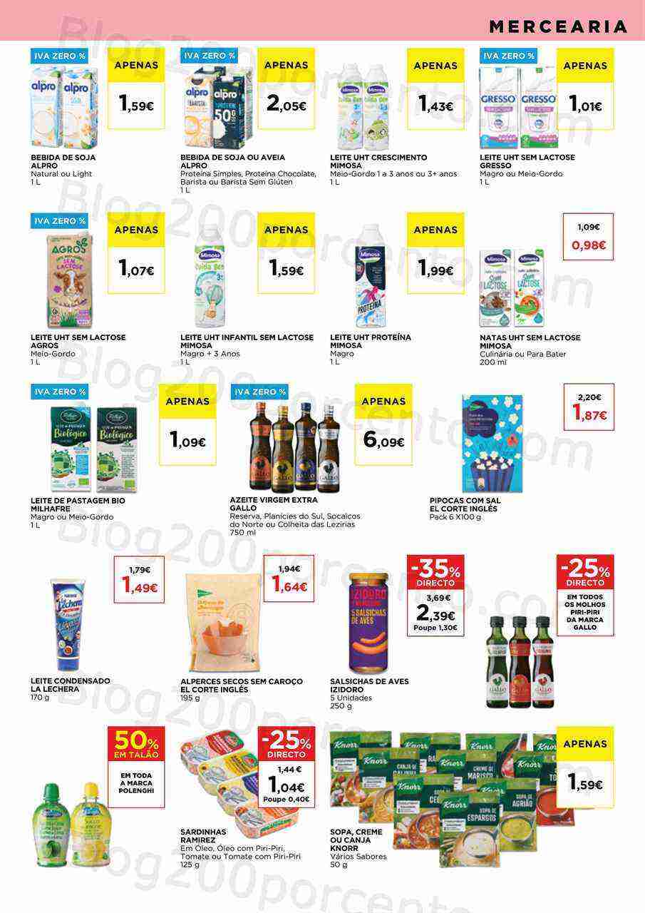 Antevisão Folheto EL CORTE INGLÉS Promoções de 21 abril a 4 maio