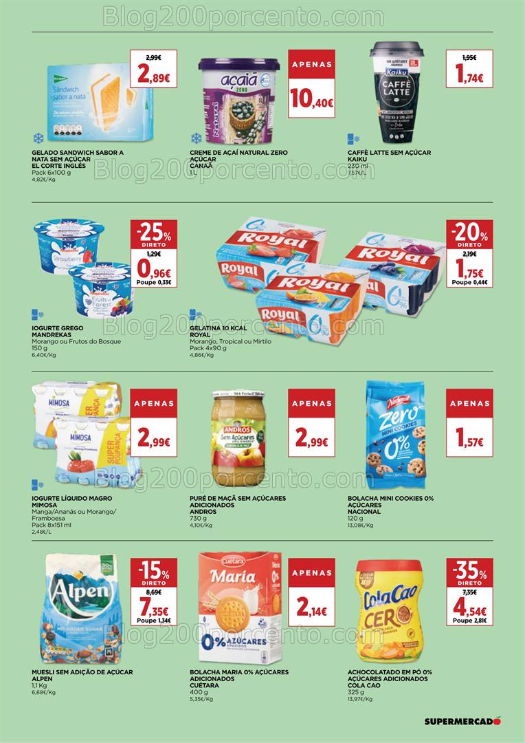 Antevisão Folheto EL CORTE INGLÉS Promoções de 21 abril a 8 maio