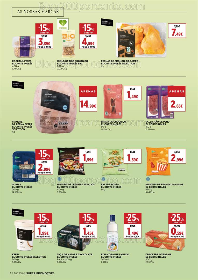 Antevisão Folheto EL CORTE INGLÉS Promoções de 21 abril a 8 maio