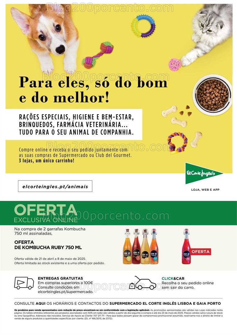 Antevisão Folheto EL CORTE INGLÉS Promoções de 21 abril a 8 maio