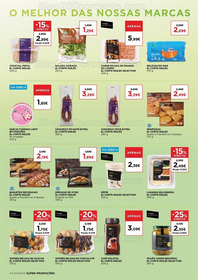 Antevisão Folheto EL CORTE INGLÉS Promoções de 22 setembro a 5 outubro