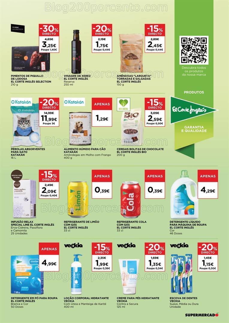 Antevisão Folheto EL CORTE INGLÉS Promoções de 22 setembro a 5 outubro